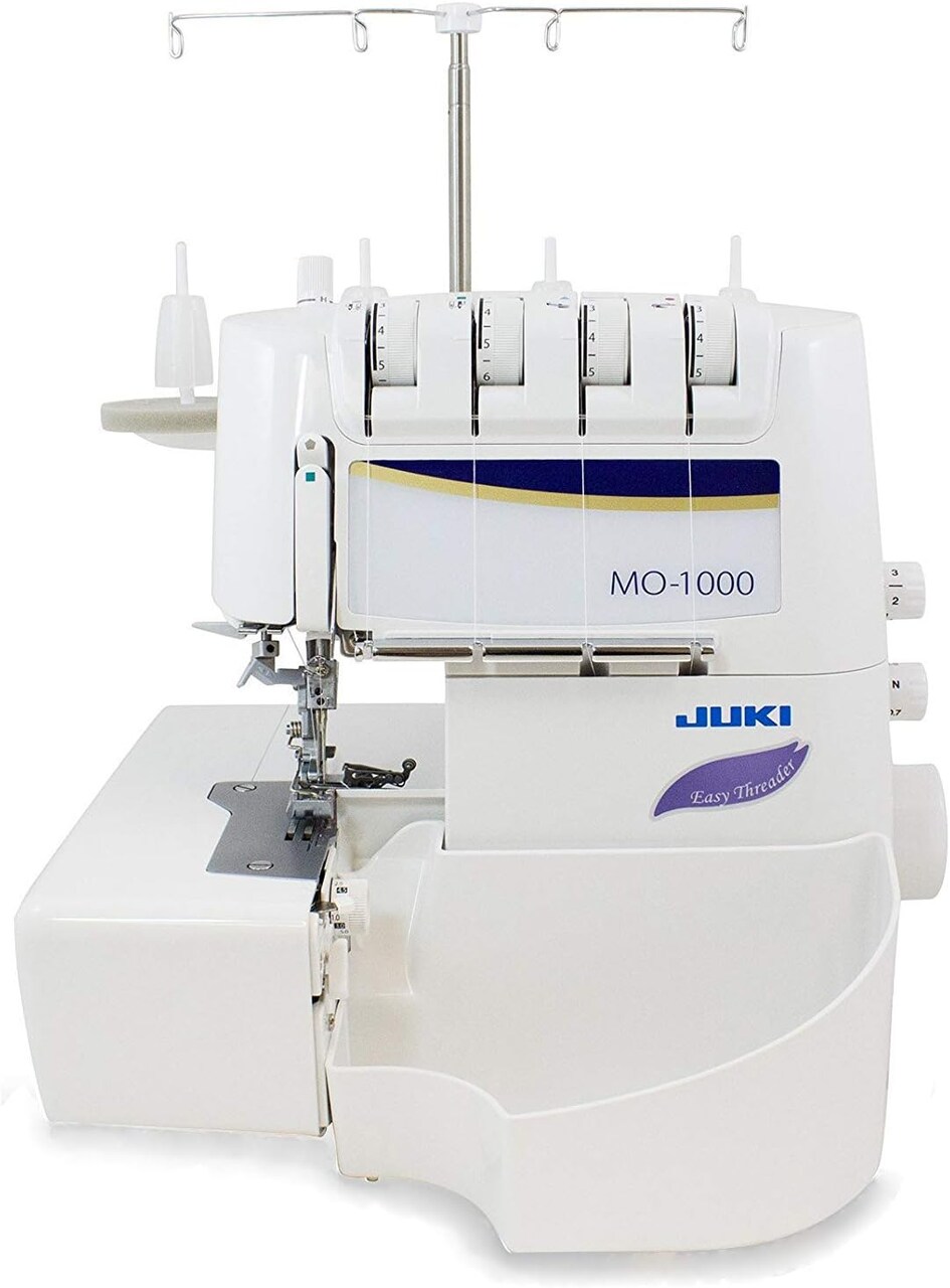 Juki MO-1000 2/3/4 Thread Serger with Air Supported Threading